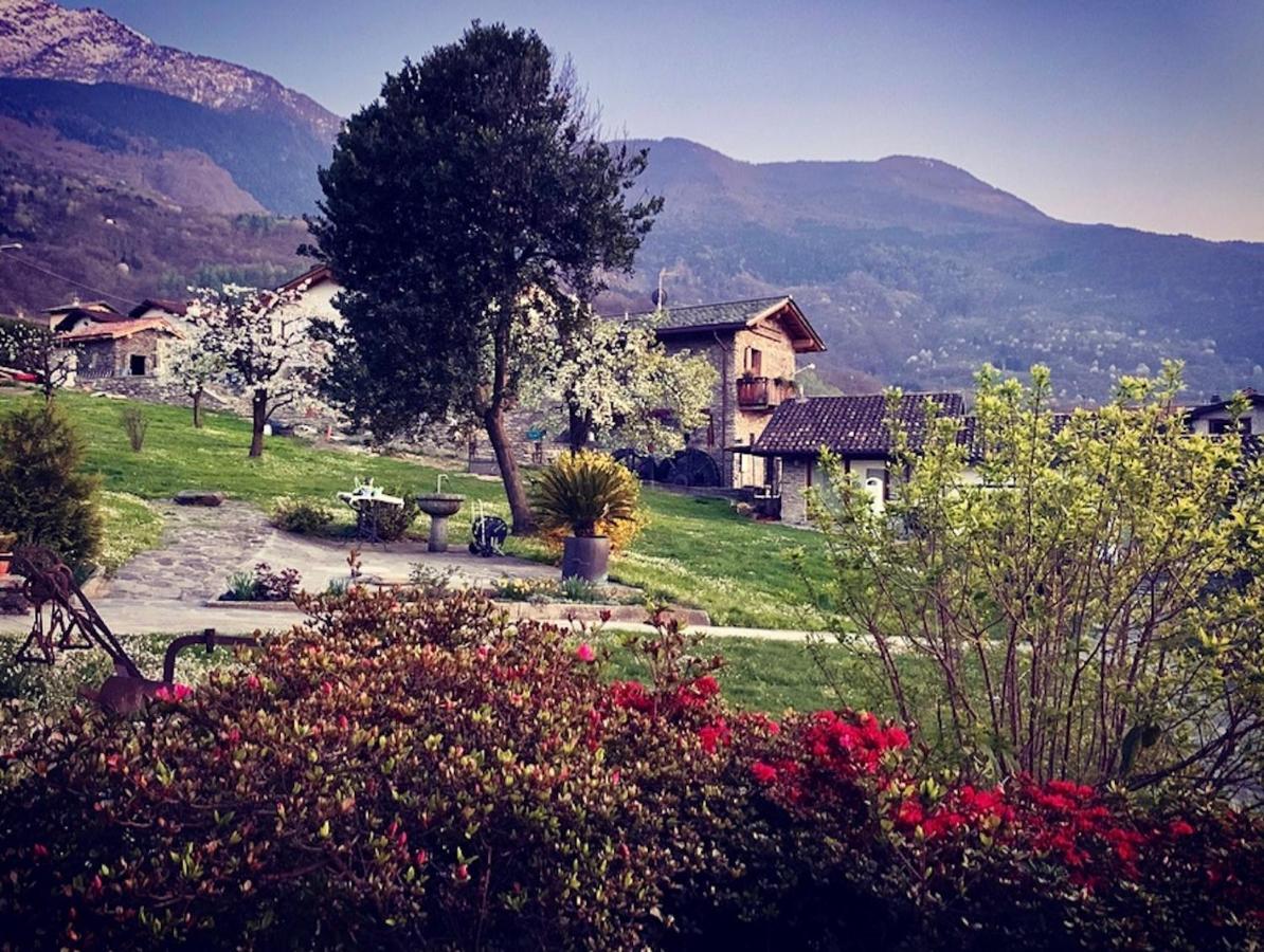 Il Fienile - Lake Como Heritage Home In Molino Maufet Watermill - Lake View Terrace コーリコ エクステリア 写真