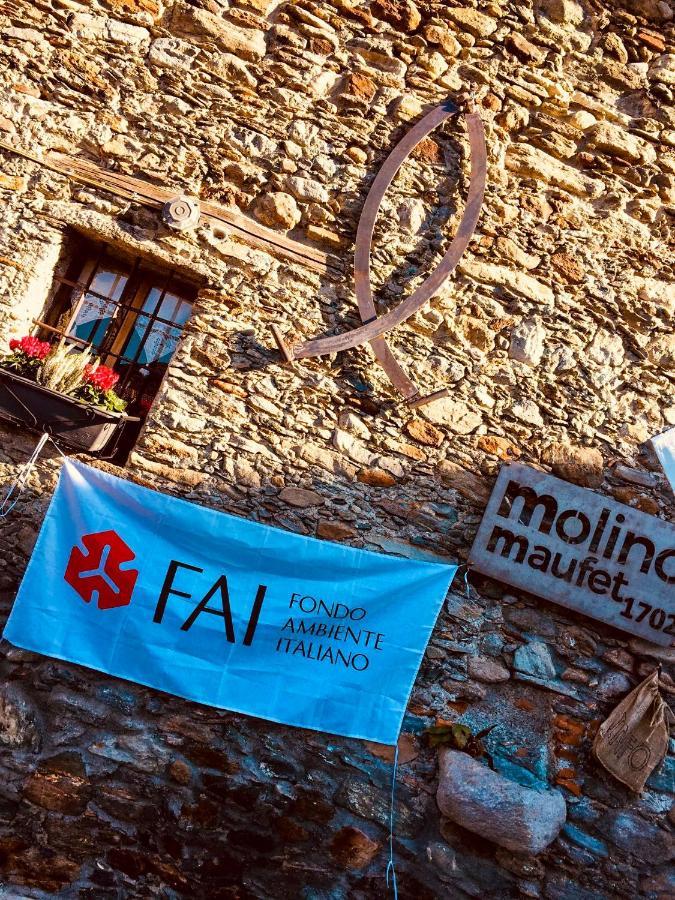 Il Fienile - Lake Como Heritage Home In Molino Maufet Watermill - Lake View Terrace コーリコ エクステリア 写真