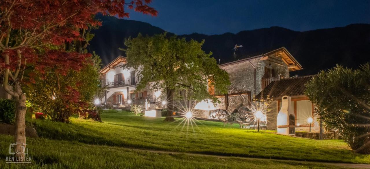 Il Fienile - Lake Como Heritage Home In Molino Maufet Watermill - Lake View Terrace コーリコ エクステリア 写真